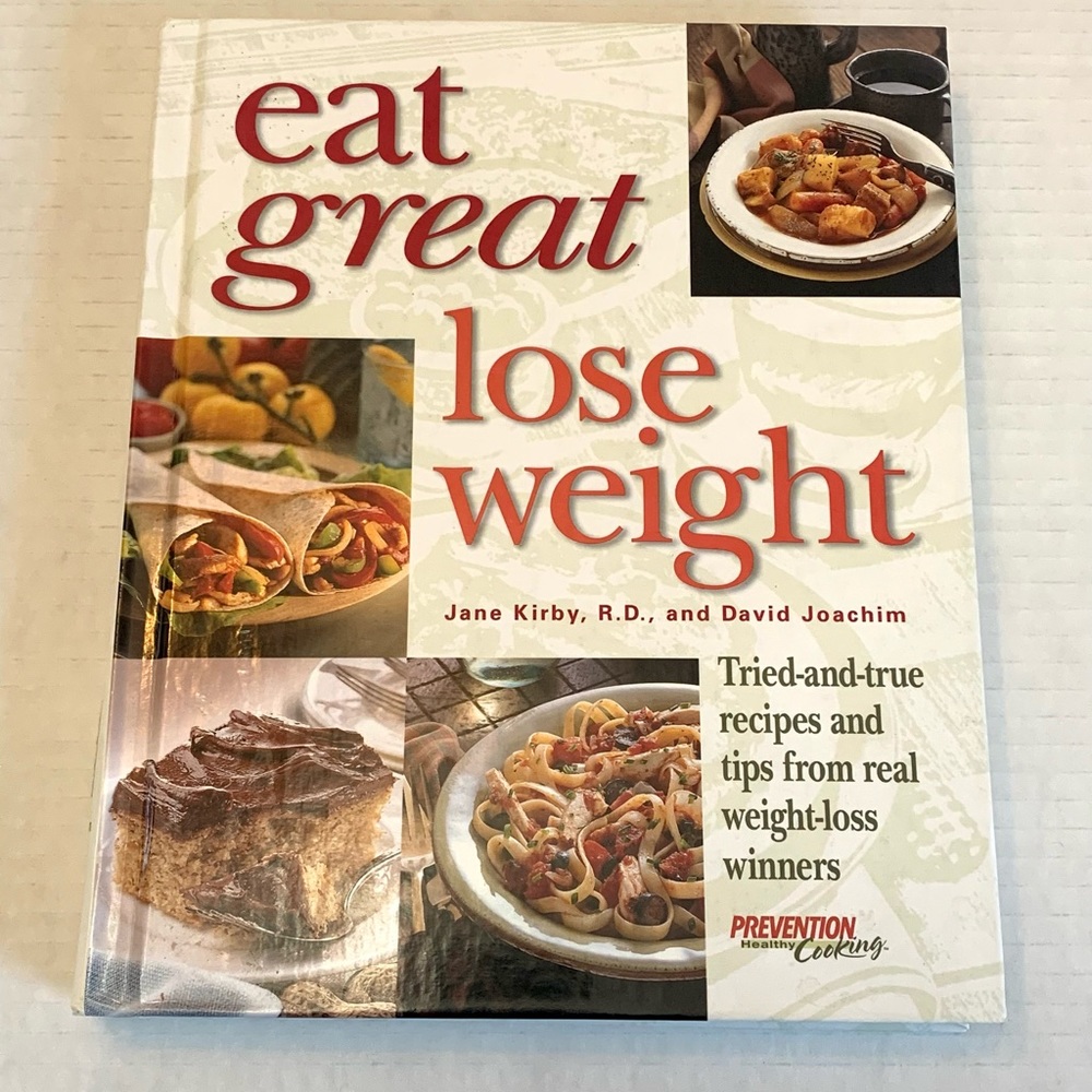 Eat Great Lose Weight Cookbook Hardcover Prevention Healthy Cooking